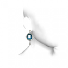 Sapphire Earring (left ear)